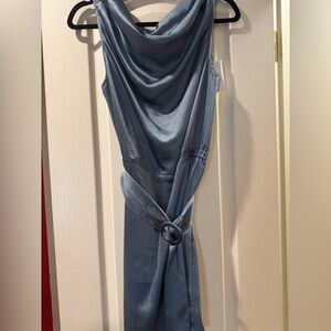 Melissa Nepton Arleta Mineral Blue Dress